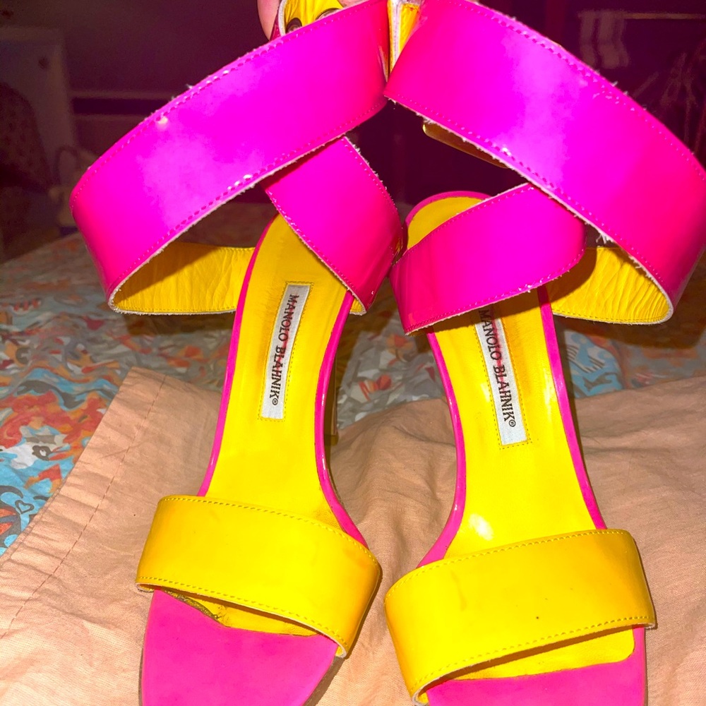 Manolo Blahnik heels, size 41